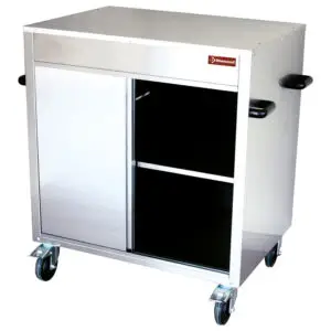 Diamond RSP-RB Neutral Cupboard, Rotary Rotisserie, On Wheels