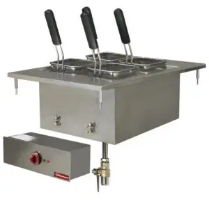 Diamond EDI/CP4-230V/3- Electric pasta cooker, 20 liters, drop in