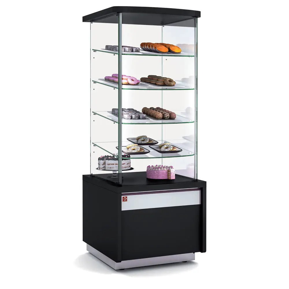 Diamond ATL/MV-07-B5 Neutral Cabinet With High Display Case – Black, 700mm