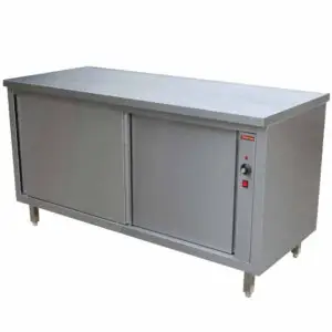 Diamond TEP127/B 2 Sliding Doors Heating Cupboard, 2.5kW