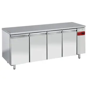 Diamond TPS4B/H 4 Door Stainless Steel Freezer Counter, 760 Litres