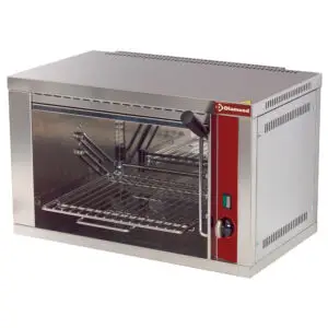 Diamond ST40A/D-N Electric Salamander Grill with Adjustable Grid, 2.2kW