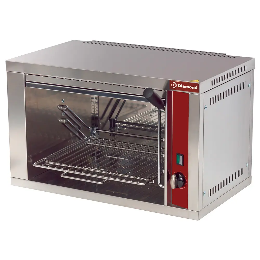 Diamond ST40A/D-N Electric Salamander Grill with Adjustable Grid, 2.2kW