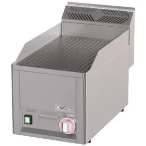 Diverso WR-EPRS-26 Electric griddle, grooved -Top-