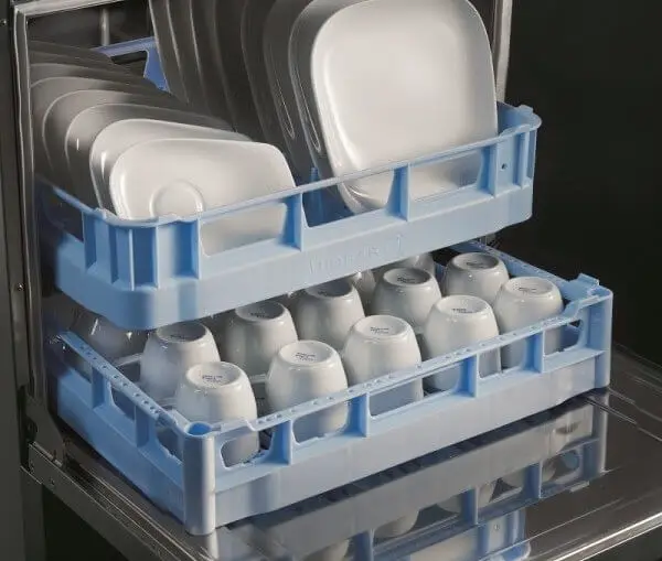 Hobart FXW-10B 500mm Basket Frontloading Commercial Dishwasher with Chemical Pump & Drain Pump, 18 Plates - Image 2