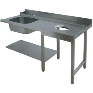 Diamond DTVO-12 Right Pre-Wash Entry Table