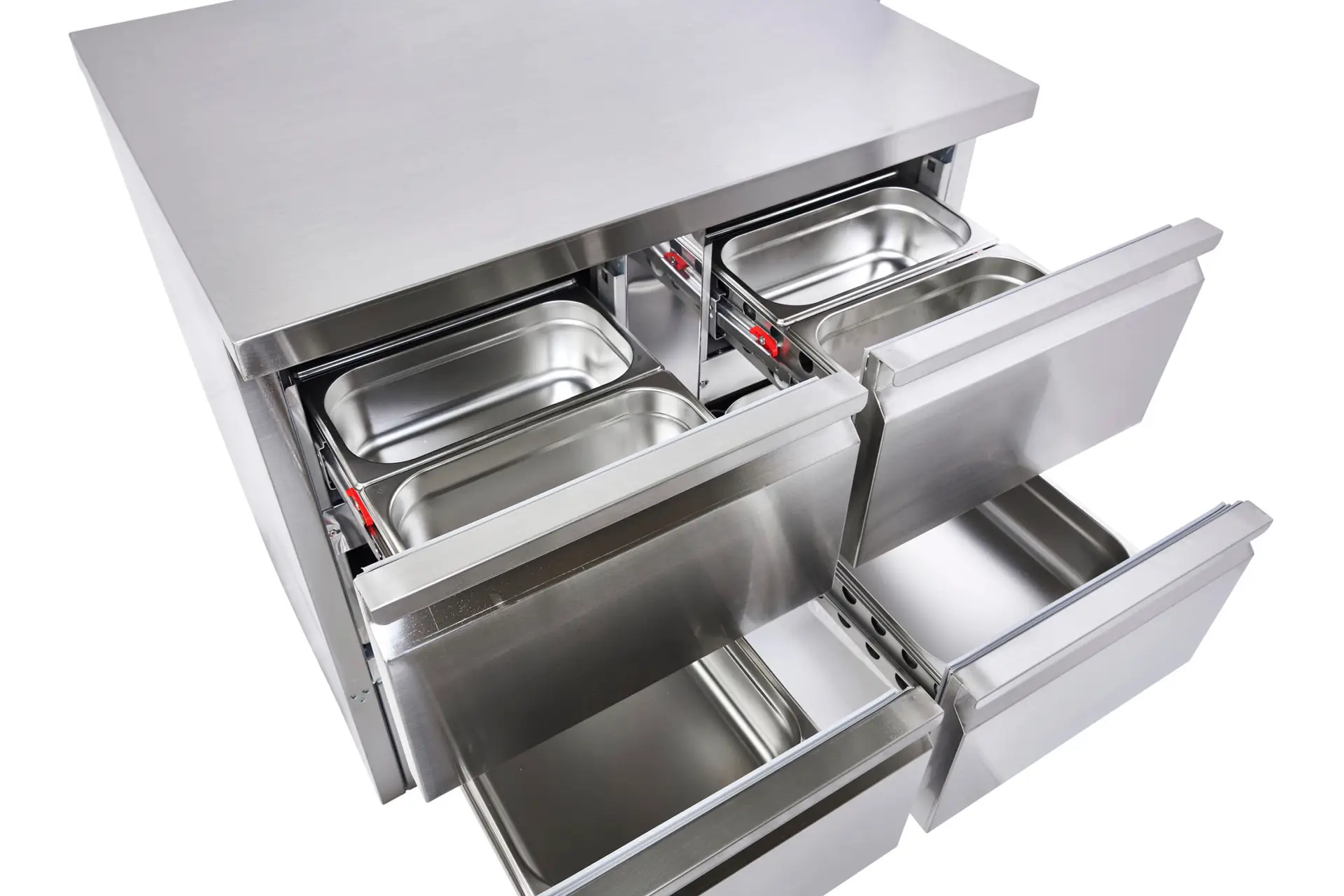 Sterling Pro Cobus SPU201-4D Undermounted Fridge Counter 4 Drawers, 220 Litres - Image 5