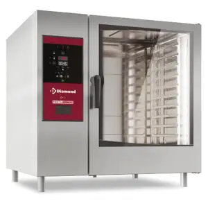 Diamond SDE/XC-12-230V/3- Electric Direct Steam Convection Oven, 35.4kW