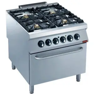 Diamond G22/4BFE8-N 4 Stove Freestanding Gas Range Cooker on Electric Oven, 6kW