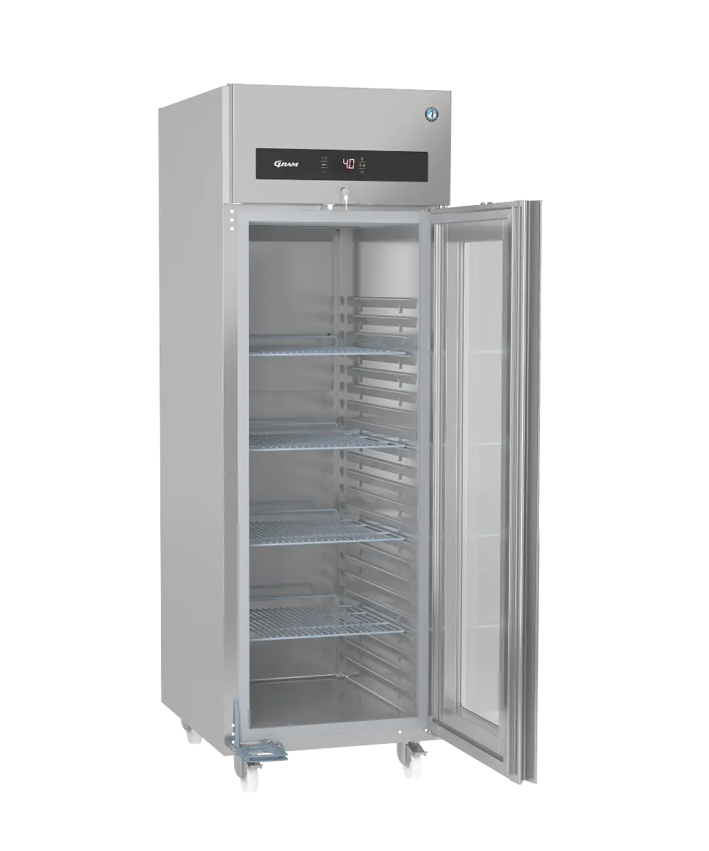 Hoshizaki Premier KG 70 C DR U Glass Single Door Stainless Steel Upright Display Refrigerator, 700 Litres - Image 2
