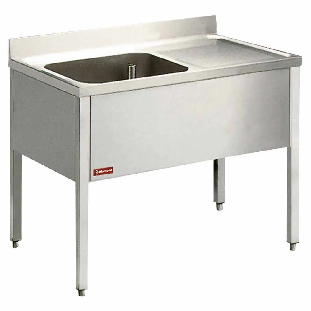 Diamond L1210D-6-KD-D Sink w/ Right Draining Board
