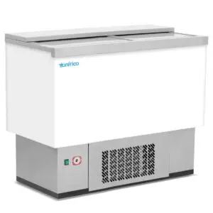 INFRICO Double Bay White Laminated Beer Dump