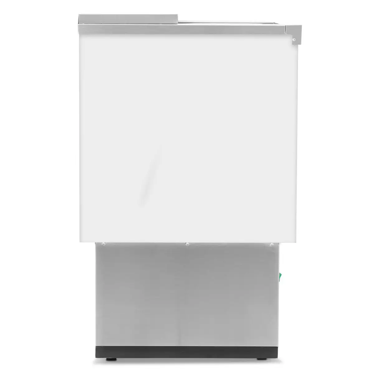INFRICO Four Bay White Laminated Beer Dump - Image 3