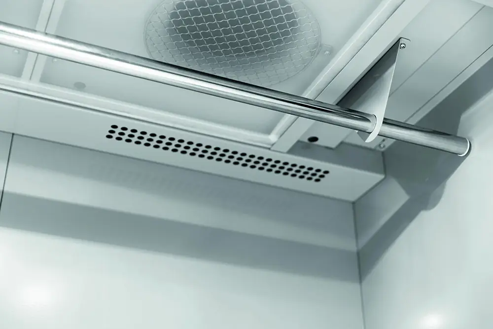 Electrolux DC6-4 1 Door Vented Drying Cabinet - Silver - Image 5