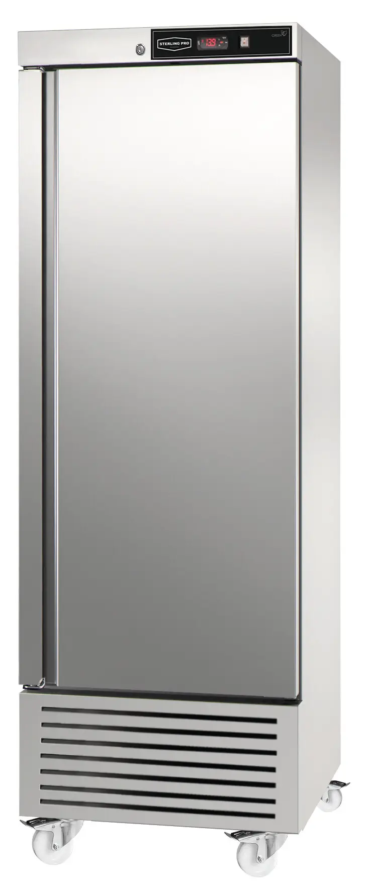 Sterling Pro Green SPI600R Single Door Right Hinged Upright Fridge, 600 Litres