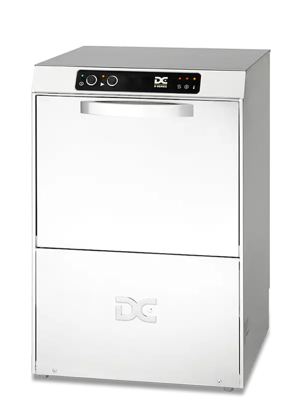 DC SD45A Standard Range 450mm Basket Frontloading Commercial Dishwasher with Break Tank, 14 Plates