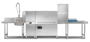 DC DCX500A Rack Conveyor Range 500mm Basket Passthrough Commercial Dishwasher - 18 Plates