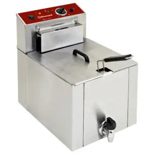 Diamond F12TR/SP Single Basket Countertop Electric Fryer, 7.5kW