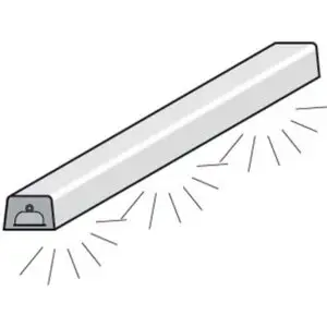 Diamond DPA/RE12 Element Neon Lighting Ceiling Display, 0.01kW