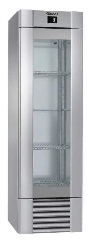 Hoshizaki Gram ECO MIDI KG 60 CCG 4S K Glass Single Door Upright Display Fridge, 407 Litres