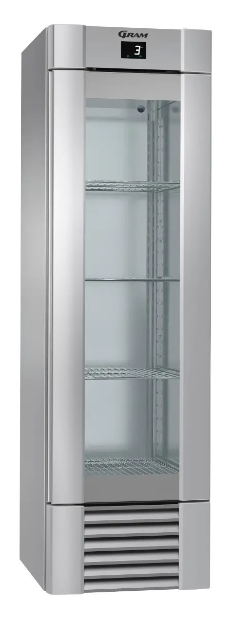 Hoshizaki Gram ECO MIDI KG 60 CCG 4S K Glass Single Door Upright Display Fridge, 407 Litres