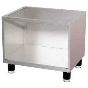 Diverso WR-NB66-11 Piece of furniture "support" in stainless 660 mm (without doors)