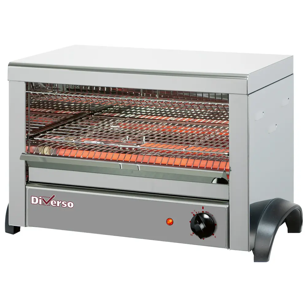Diverso WR-M3TS-P3 Toaster 3 tongs quartz