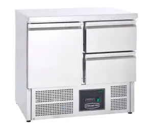 Sterling Pro Cobus SPU201-2D Undermounted Fridge Counter 2 Drawers 1 Door, 230 Litres