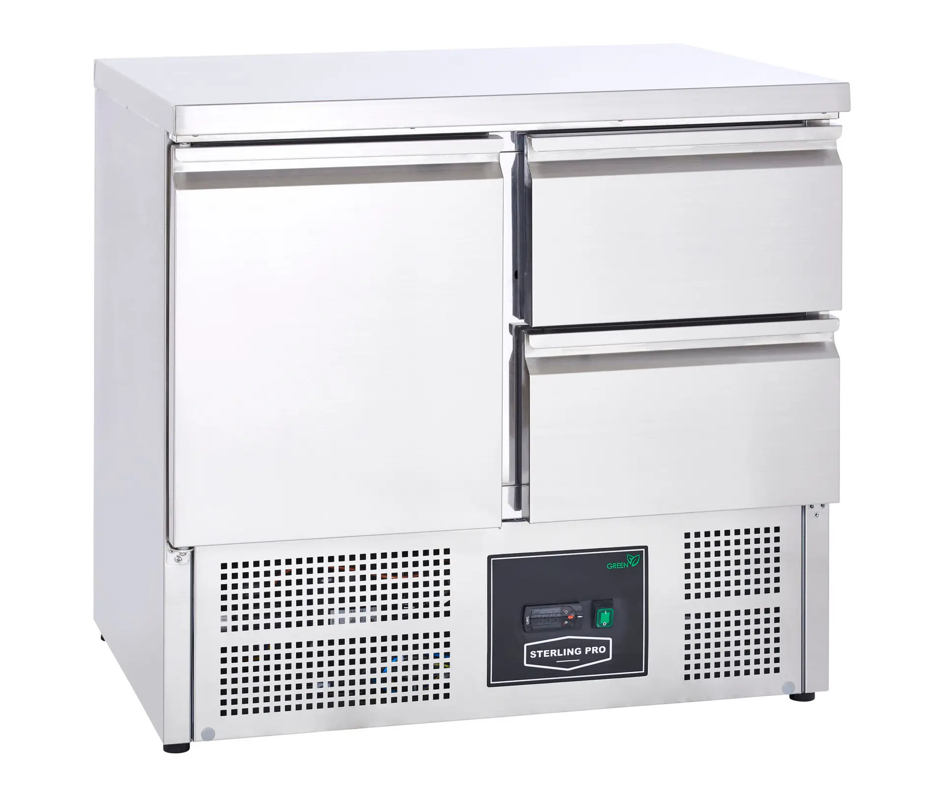 Sterling Pro Cobus SPU201-2D Undermounted Fridge Counter 2 Drawers 1 Door, 230 Litres