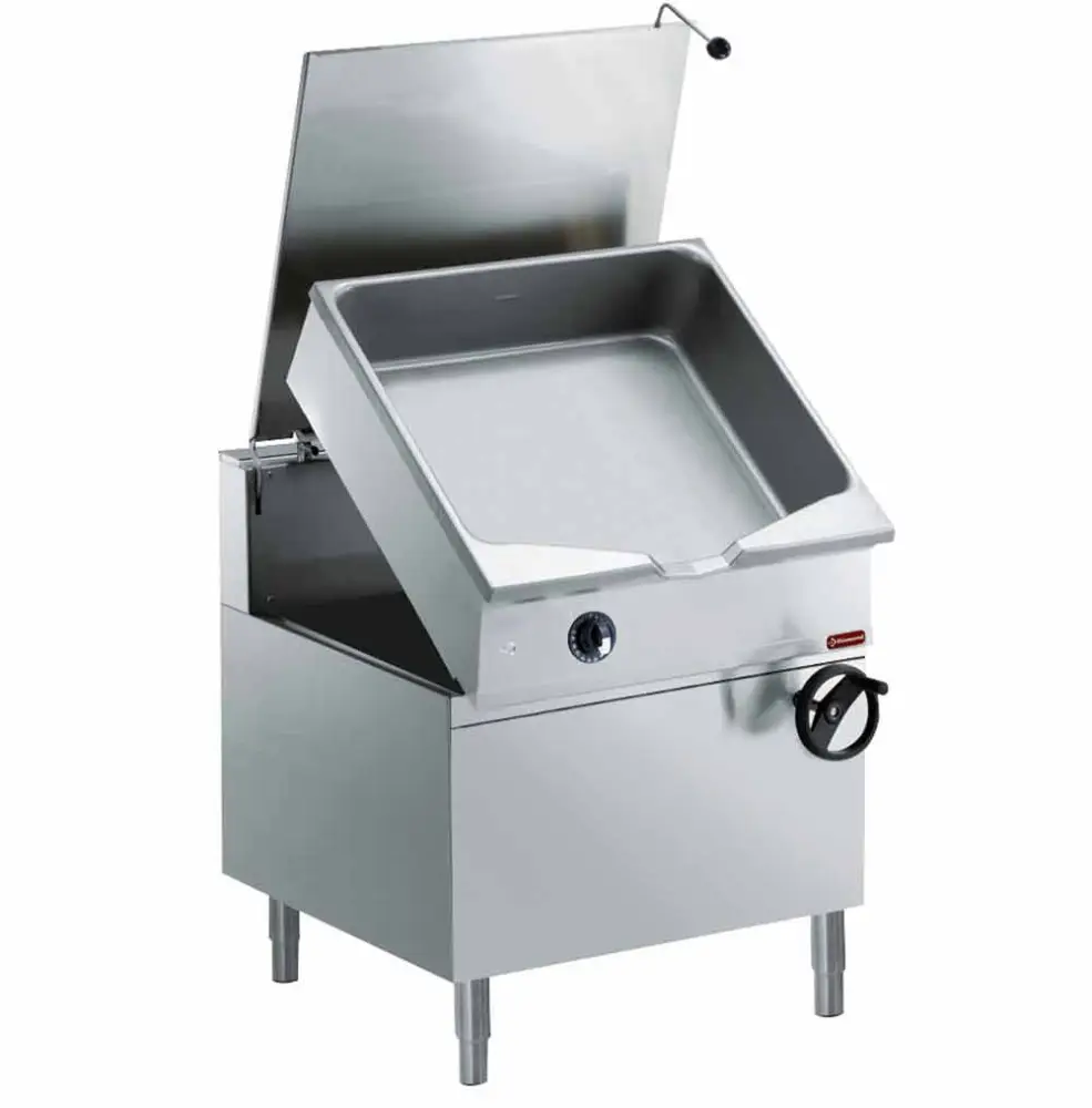 Diamond G22/BM12C-N Tumbling Gas Frying Pan, "Duomat" Basin 100 Liters, On Cupboard