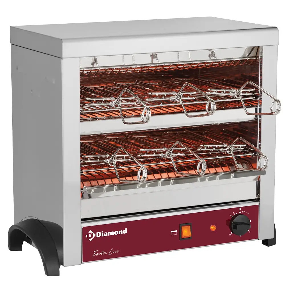 Diamond M6-TOSTI/N 6 Tongs Quartz Toaster