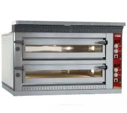 Diamond LD18/35-N Electric Twin Deck Pizza Oven, 2 x 9 Pizzas 350mm