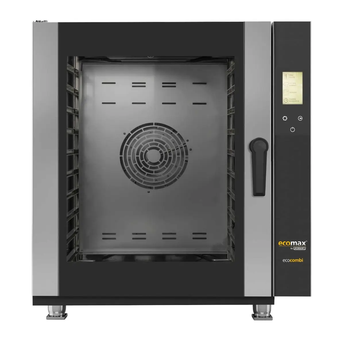 Hobart Ecomax HECMFE10 Full Touch Electric 10 x 1/1GN Grid Combi Oven, 18.5kW