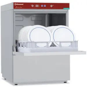 Diamond DFS7/6_RS15/AT 500mm Basket Frontloading Dishwasher with RO, 18 Plates