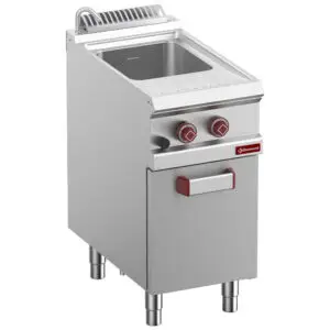 Diamond G7/CPA4-N Freestanding Gas Pasta Cooker on Neutral Closed Cupboard without baskets