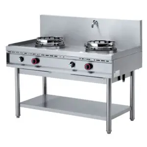Diamond WGL2-13 Gas Wok Stove, 2 Fires (13 Kw)