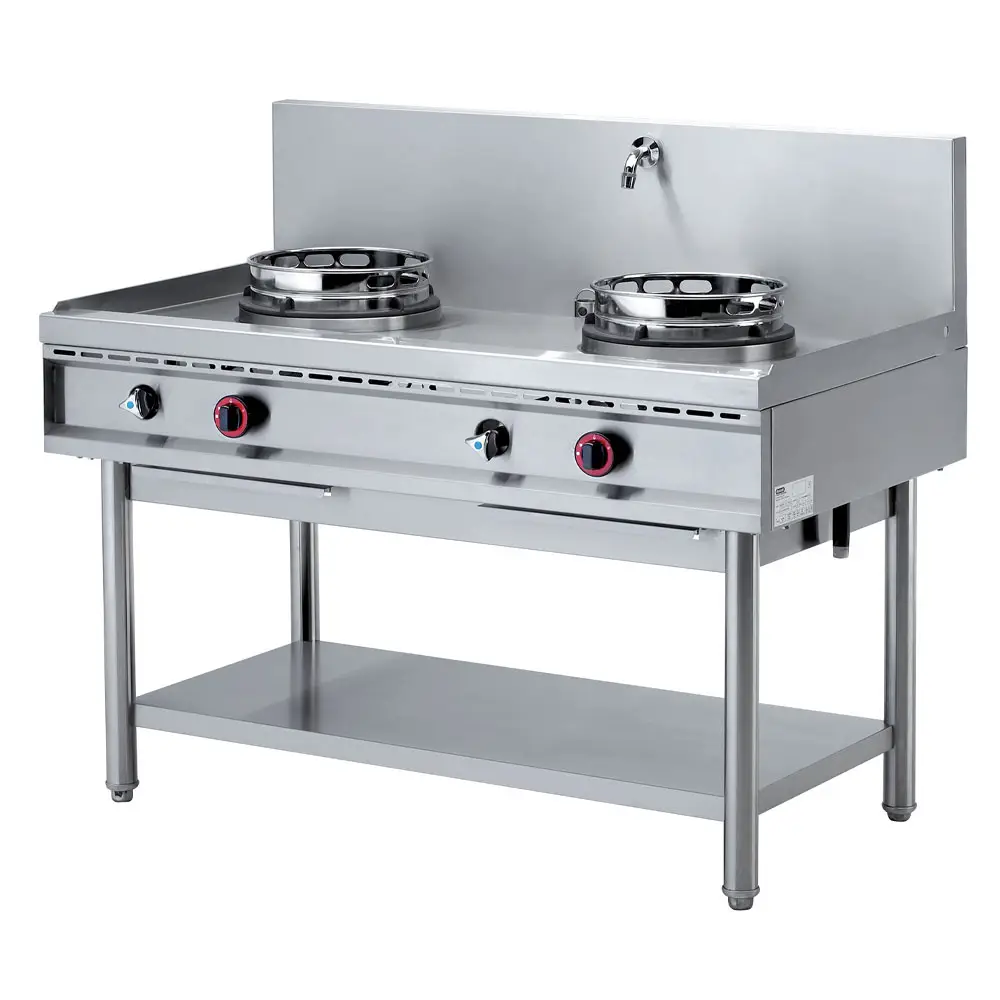 Diamond WGL2-13 Gas Wok Stove, 2 Fires (13 Kw)