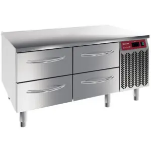 Diamond N77/R212G-9D Refrigerate Base, 4X1/2 Drawers Gn 1/1-H 100 Mm