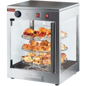 Diamond PIZZA/D42 Heated Pizza Rotating Display, 0.7kW