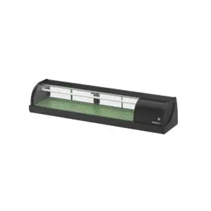 Hoshizaki HNC-150BE-R-BLH Right-Sided Sushi Display Case with LED Lighting, 57 Litres