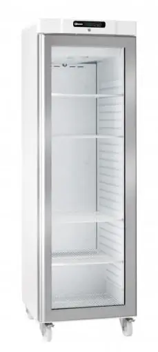 Hoshizaki Gram COMPACT FG 420 LG C2 5W Glass Single Door White Upright Freezer 359 Litres