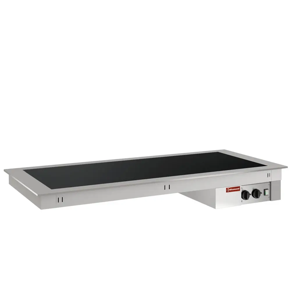 Diamond DPA/PVV08 Ceramic Glass Electric Induction Cook Top, 1.2kW