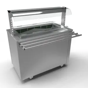Moffat Versicarte Pro VC3RWLGTR Refrigerated Well with Open Front Gantry & Tray Rail Package