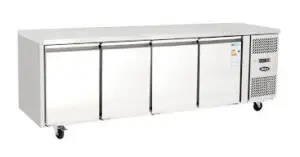 Atosa EPF3442HD 4 Door Preparation Counter Fridge, 510 Litres