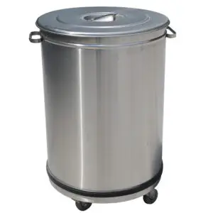 Diamond PCR/105B Dustbin With Lid On Wheels - 95 Liters