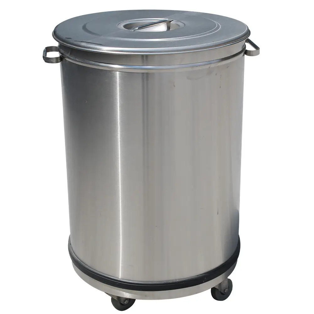 Diamond PCR/105B Dustbin With Lid On Wheels - 95 Liters