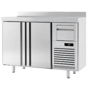 INFRICO Double Door Tall Back Bar Refrigerated Counter With Upstand