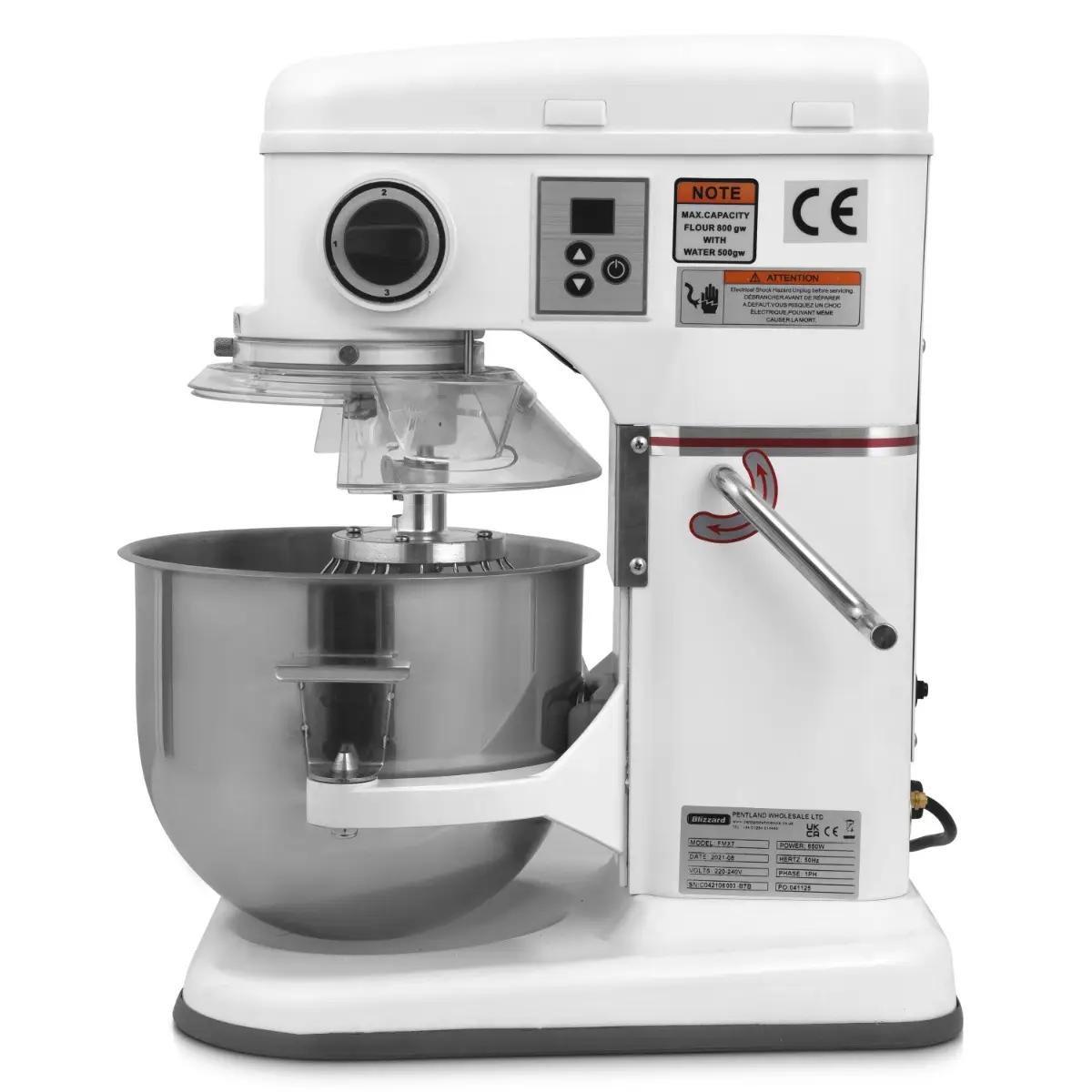 BLIZZARD 7L Planetary Mixer - Image 2