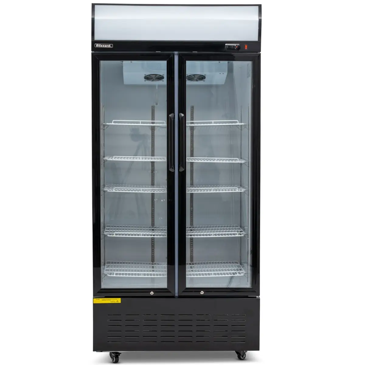 BLIZZARD 630L Double Hinged Glass Door Display Merchandiser - Image 2