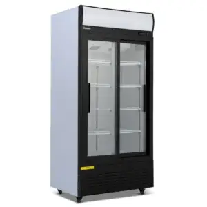 BLIZZARD 630L Double Sliding Glass Door Display Merchandiser
